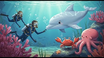 Cuộc Phiêu Lưu Của Cá Heo - Phần 1 | Bữa Tiệc Dưới Đại Dương 🏆✨ | Giải Nhất STEAMLAND 2025