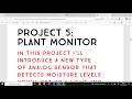 Project 5: Plant Monitor | Arduino Project Handbook