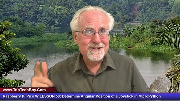 Raspberry Pi Pico W LESSON 58: Determine Angular Position of a Joystick in MicroPython
