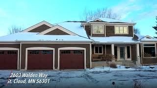 Drone Tour of 2603 Walden Way, St  Cloud, MN 56301