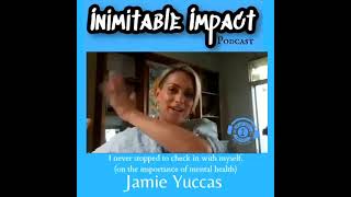 Jamie Yuccas Discussing mental health
