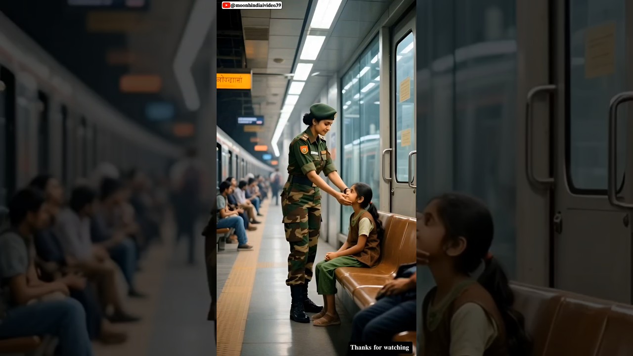 Indian Army soldier saved the lives of passengers sitting in the train. 🇮🇳😱