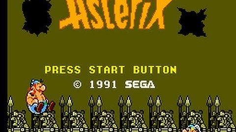 Asterix - Sega Master System Gameplay