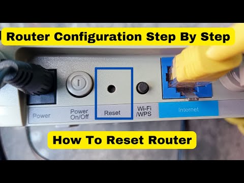 Wifi Router Reset