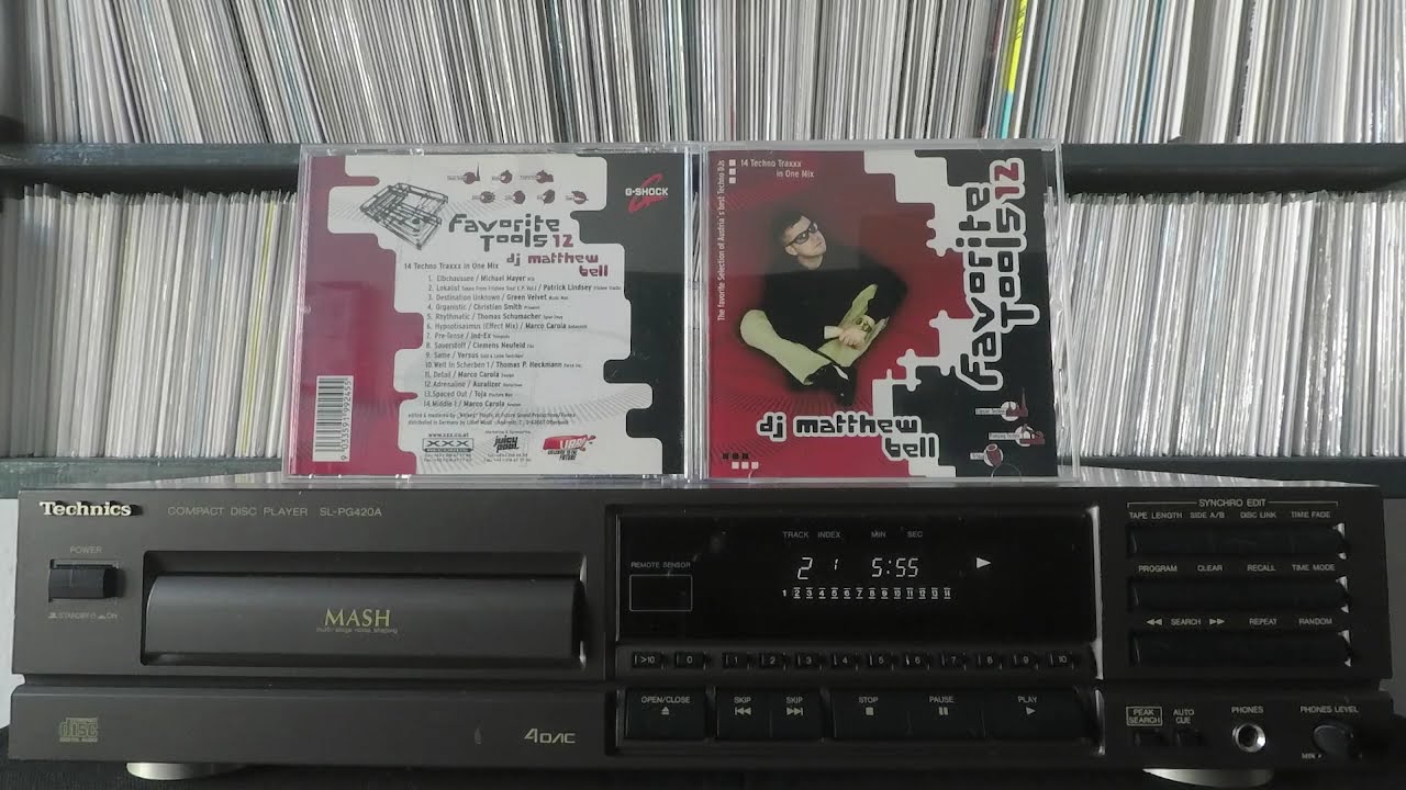 DJ Matthew Bell - Favorite Tools 12 (1998) (w/ original track marks)