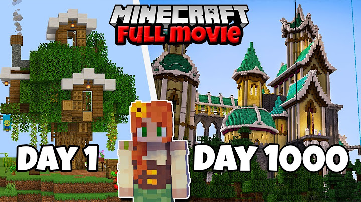 I Survived 1000 Days on  the BIGGEST Minecraft SMP - FULL MOVIE