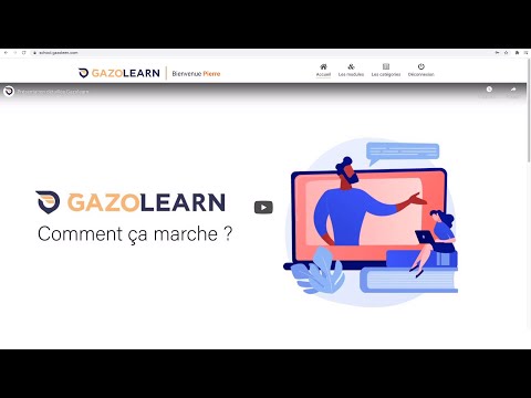 La plateforme e-Learning Gazolearn