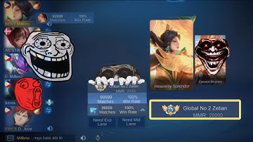 THE REAL TOP GLOBAL ZETIAN😱 #ZetiansRecruitmentForHeroes #MLBBZetian #MLBBCreator #mlbb