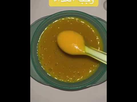 ٣ وجبات ليوم كامل لبيبي عمر ٦ شهور مع وصفات منوش