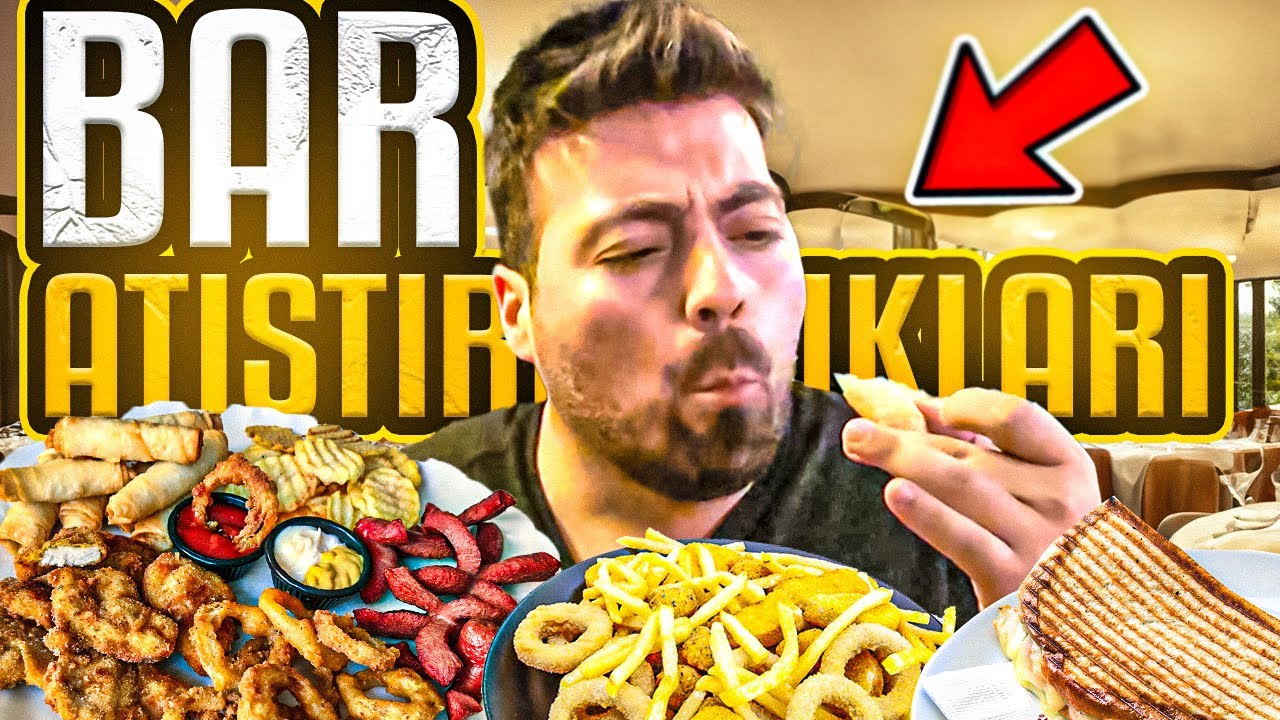 BARLARIN ATIŞTIRMALIK TABAKLARINI DENEDİM !