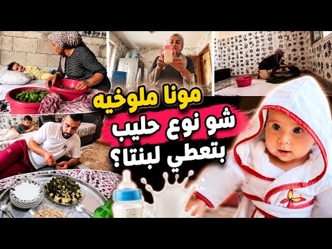 شو نوع حليب زينب بتعطي لبنتا  طبخنا ملوخيه ورز 