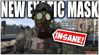THE DIVISION 2 NEW EXOTIC MASK IS INSANE! THE BEST EXOTIC FROM TU15! INSANE DAMAGE & SURVIVABILITY!