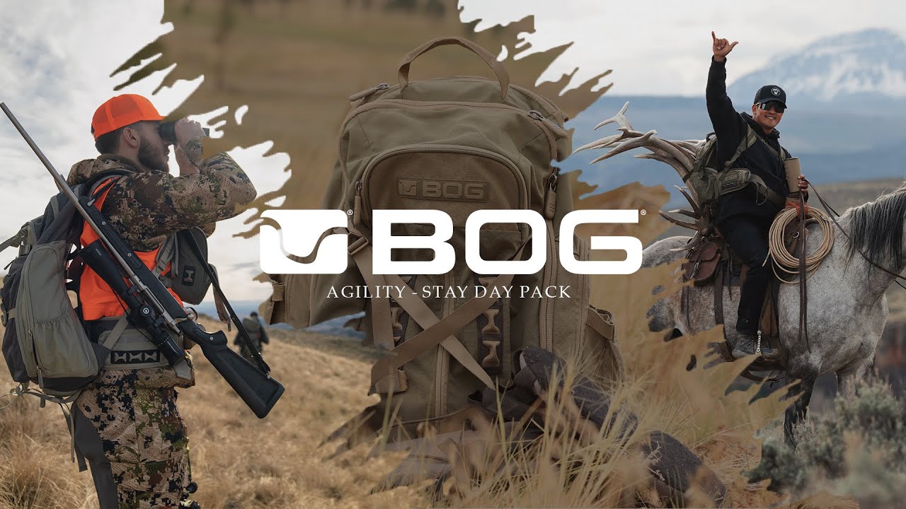 BOG Hunting Aluminum Stay Day Pack - Lightweight Hunting Backpack
