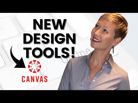 How Canvas Design Tools are TRANSFORMING my Course Content