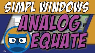 Crestron SIMPL Windows ANALOG EQUATE Symbol Tutorial