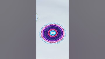 Spirograph Wonders #spirograph #youtubeshorts #satisfying #asmr #viralshort #shorts #art #skills