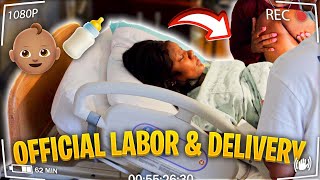 OUR OFFICIAL LABOR AND DELIVERY | BABY BOY IS HERE!!