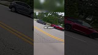 Biker Predicts Car Crash