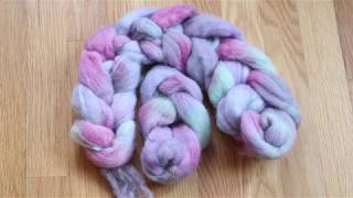 Dyepot Weekly #17 - Dyeing Wool Roving with a Tulip Tie Dye Kit