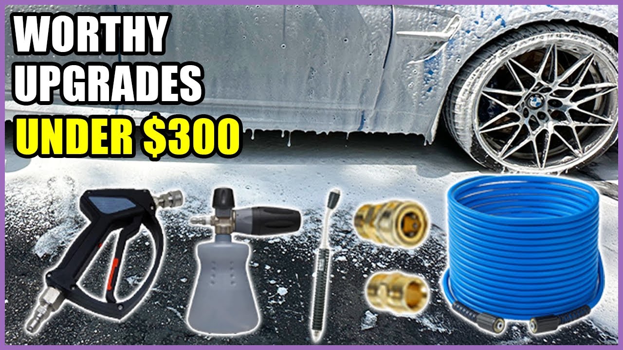 5 Pressure Washer Upgrades For Detailing Cars (Plus Bonus Tip For