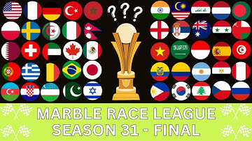 Marble Race League Season 31 Final Marble Race in Algodoo