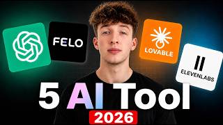 5 AI Tool You Need to Try in 2026