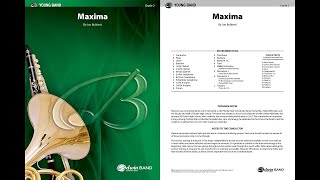 Maxima, by Jon Bubbett – Score & Sound