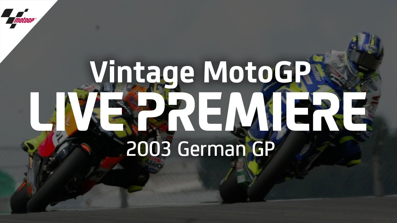 2003 #GermanGP Vintage MotoGP