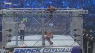 WWE Smackdown Rey Mysterio vs Batista Steel Cage Match 15\/01\/10 Part 2(HQ)