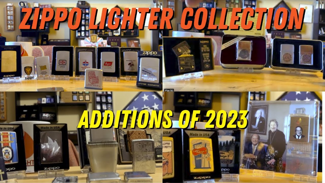 2023 End of Year Zippo Lighter Collection Additions - YouTube