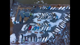 St-Laurent, Île d'Orléans, 4k Drone footage