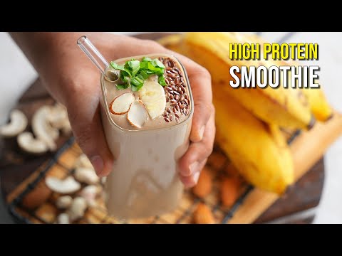 High Protein Smoothie Recipe at Low Cost |తక్కువ ఖర్చుతో శరీరంలో కండ శాతం పెంచే ప్రోటీన్ రిచ్ స్మూతీ