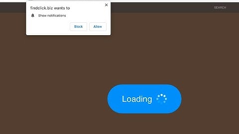 Findclick.biz push notifications (removal instructions).