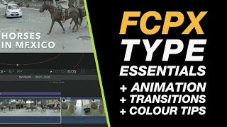 Final Cut Pro Tutorial | Create and Modify Type