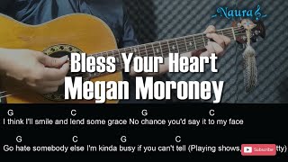 Megan Moroney - Bless Your Heart Guitar Chords Lyrics