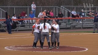 WP Softball vs. TCNJ (NJAC Tournament; April 28, 2015)