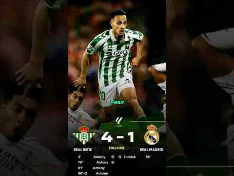 Антони страх Реала #футбол #football #realmadrid #месси #роналду#антони #мбаппе #мансити