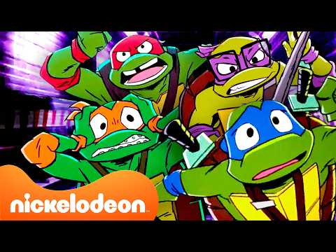 Tartarugas Ninja em VELOCIDADE TURBO por 30 Minutos! 💨 | Nickelodeon em Português
