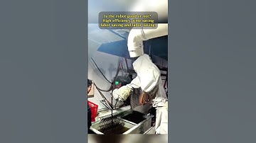 Borunte electroplating robot #borunte #industrialrobot #factory #industry #automobile #intelligence