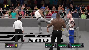 Def Jam 2K17 - Ghostface Killah, Manny & Steel vs D-Mob - Face Club