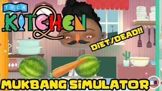 Mukbang Simulator - Toca Kitchen 2 Indonesia screenshot 4