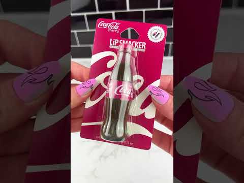 Cherry Coke Soda Lip Balm Satisfying Video ASMR Shorts Asmr