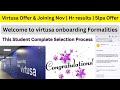 Virtusa Technical interview experience 2025|Virtusa offer letter & joining|virtusa | virtusa offer🔥