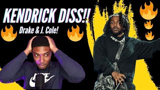 Kendrick Lamar DISSES Drake & J. Cole | "Like That" REACTION!