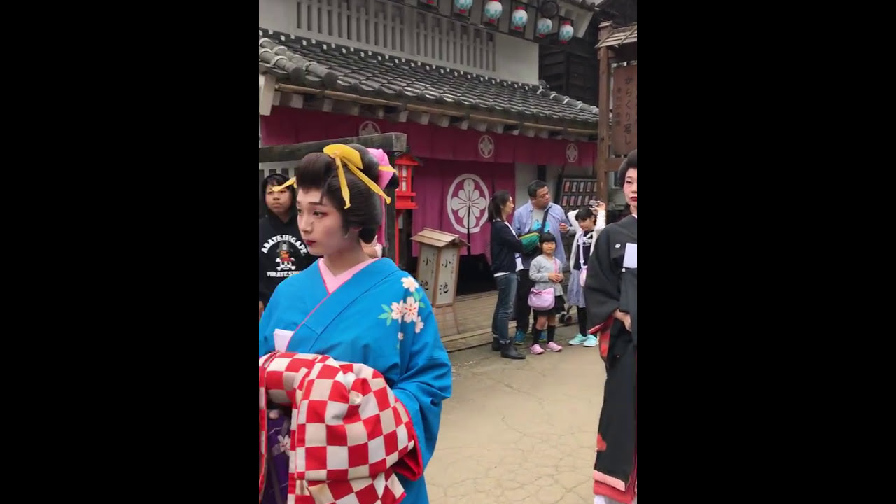 日光江戸村（EDO WONDERLAND）おいらん道中