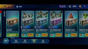 opening a epic crate- Jurassic world primal ops