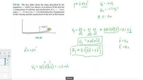 Problem F12-20 Dynamics Hibbeler 13th (Chapter 12)