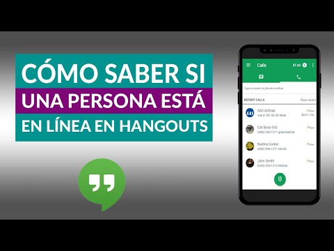 Cómo Puedo Saber si Alguien está Conectado a Hangouts