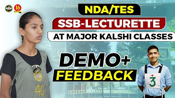 LECTURETTE IN SSB INTERVIEW | SSB LECTURETTE PRACTICE | SSB INTERVIEW LIVE DEMO | SSB COACHING MKC