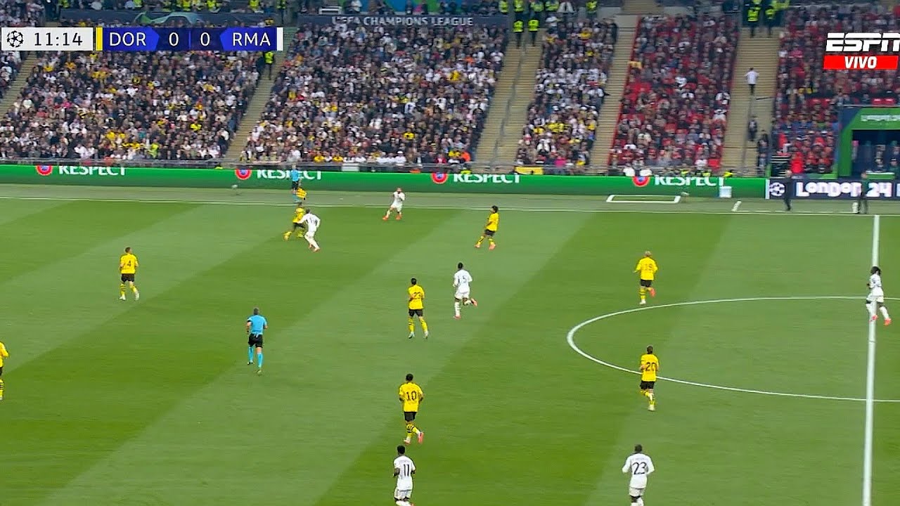 BORUSSIA DORTMUND vs REAL MADRID LIVE - FINAL CHAMPIONS LEAGUE 2023/24 ...